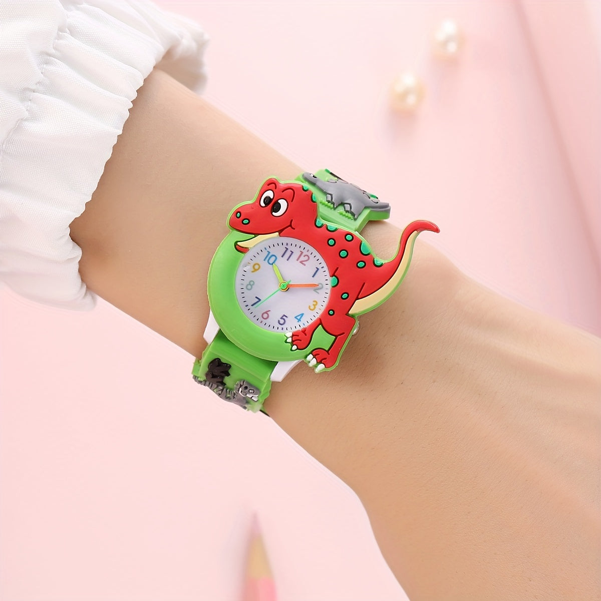 Cartoon Dinosaur T-Rex Kids Watch