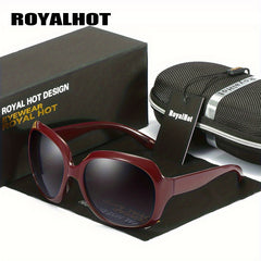 Royal Oval Resin Polarized Sunglasses Uv400 Glasses