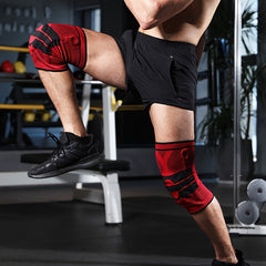 Sports Knee Pads with Silicone Protection for Meniscus Support