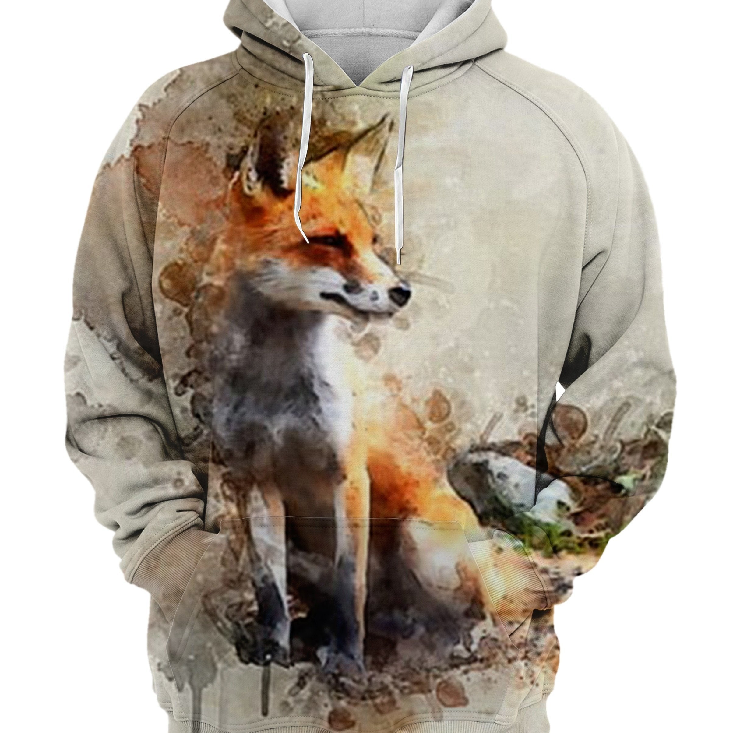 Men's Butterfly Graphic Hoodie Active Stretch Breathable Sweatshirt