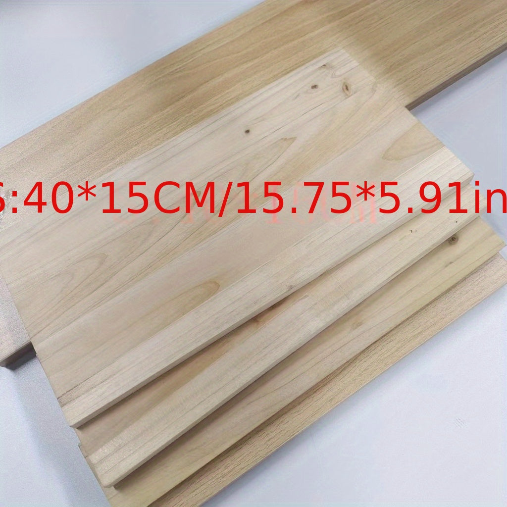 DIY Pine Wood Chips Plank Clapboard Manual Building Materials