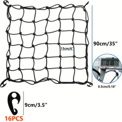 2 Packs Plant Scrog Net Trellis Netting for Indoor Grow Tents