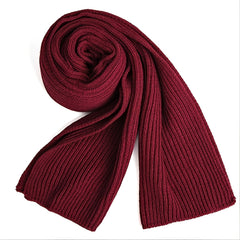 Winter Warm Solid Scarf for Men and Women