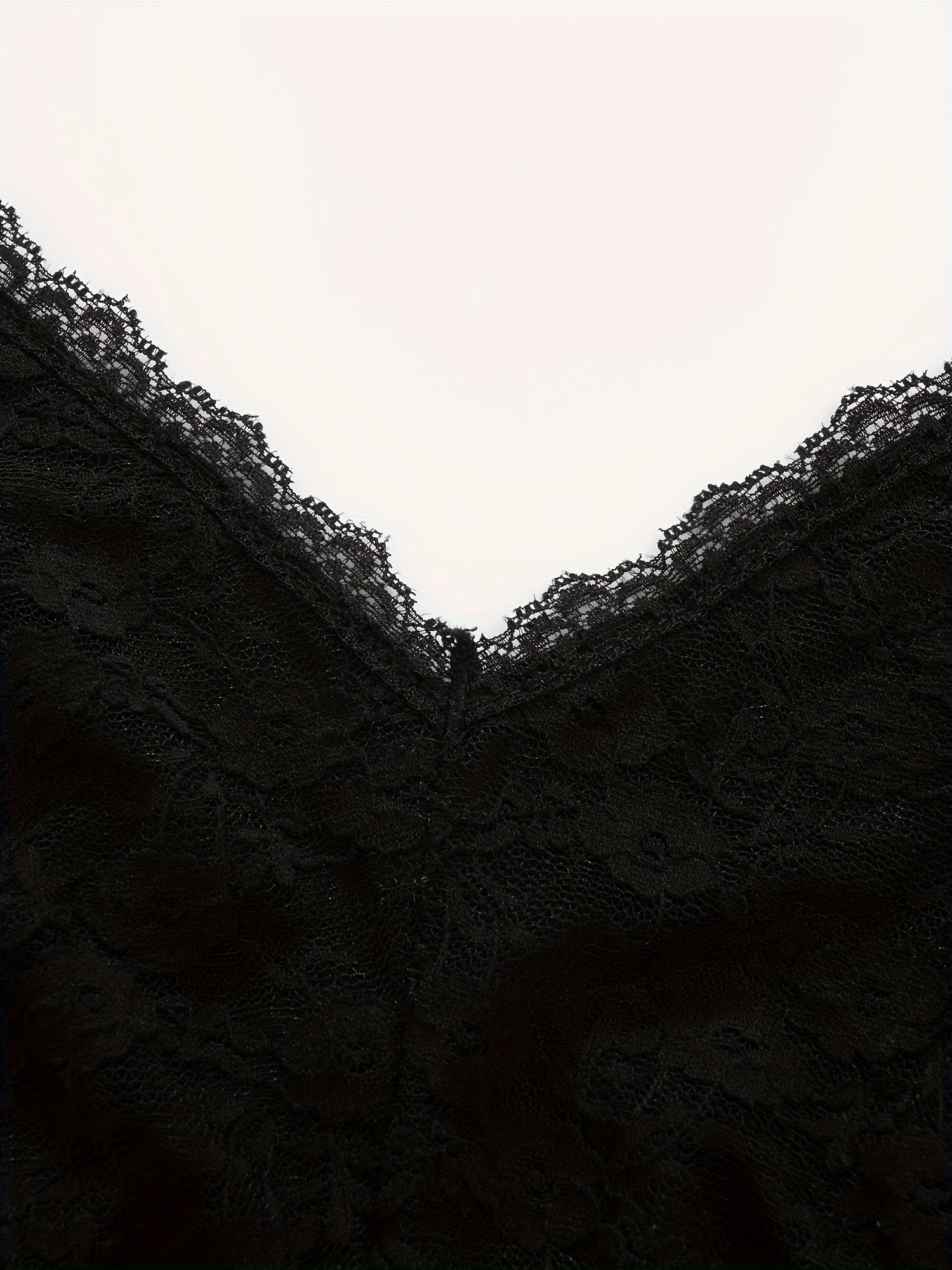 Sexy Lace V Neck Solid Seamless Bralette