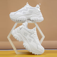 Women's Chunky Sneakers Comfortable Heighten Casual Shoes