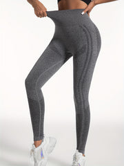 Seamless High Waist Yoga Leggings Running Sports Tight Pants
