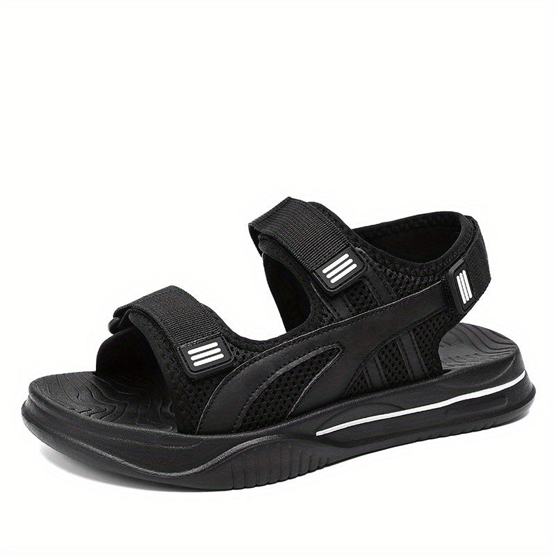 Men's Durable Non Slip Outdoor Sandals with Hook & Loop Fastener