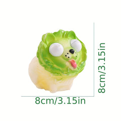 Cute Cabbage Dog Pinch Toy for Stress Relief