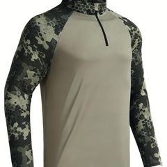 Men's Running Hiking Shirt UPF 50 Sun Protection Long Sleeve