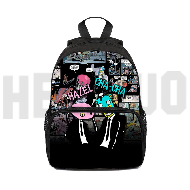 12/16 Inch Umbrella Academy Backpack for Boys Girls School Bag Teenagers Harajuk