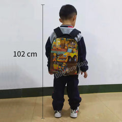 12" Kids Backpack Horse Kindergarten Bags Boys Girls Mochila Infantil