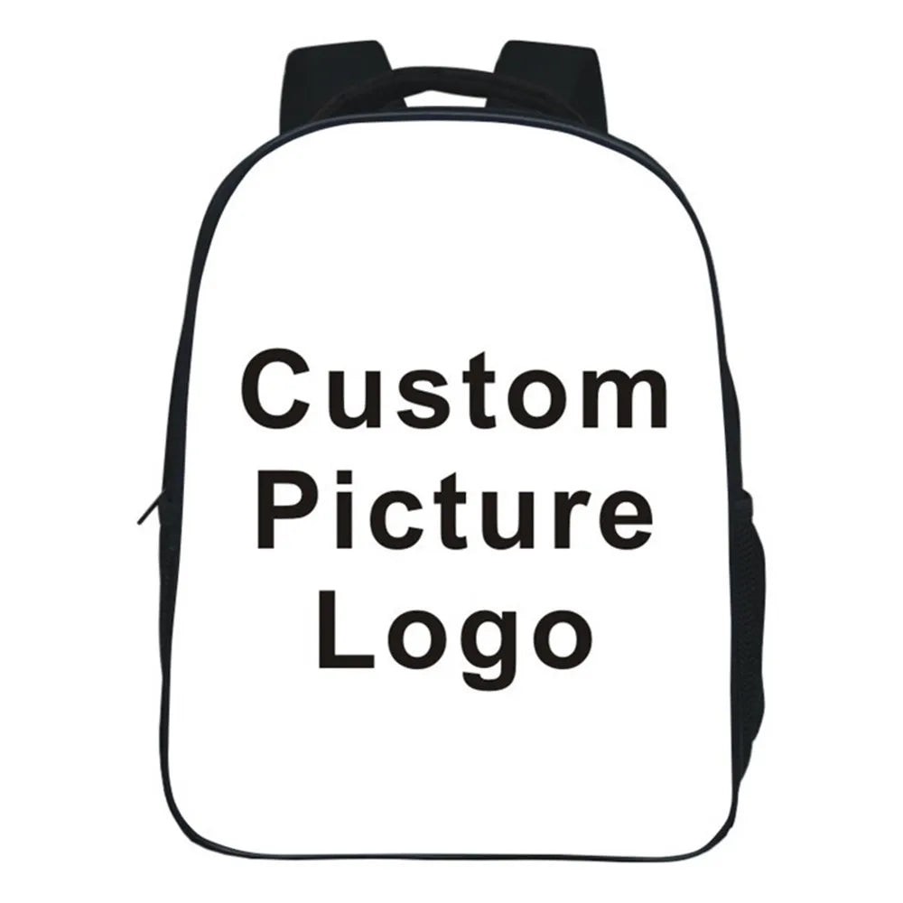 12 Inch FNF Backpack Kids Boys Girls School Bags Daily Rucksack Mochila