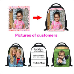 12" Mini School Bag Ballet Bookbag for Kids - Sublimation Printing