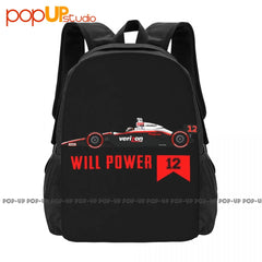 Will Power Indycar Racing Backpack Large Capacity Training Sports Bag