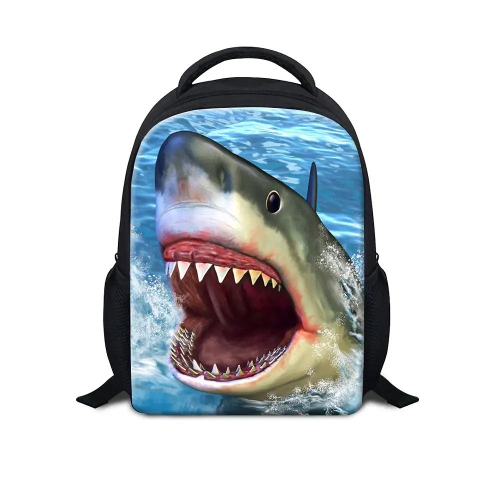 12 inch Animal Print Kindergarten Toddler Bag Children's Backpack