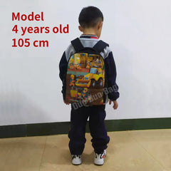 12 inch Animal Print Kindergarten Toddler Bag Children's Backpack
