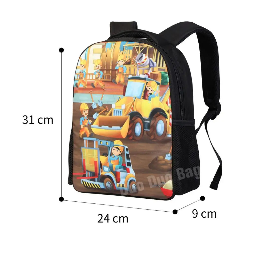 12 Inch Music Violin School Bag Kids Book Bag for Boys and Girls