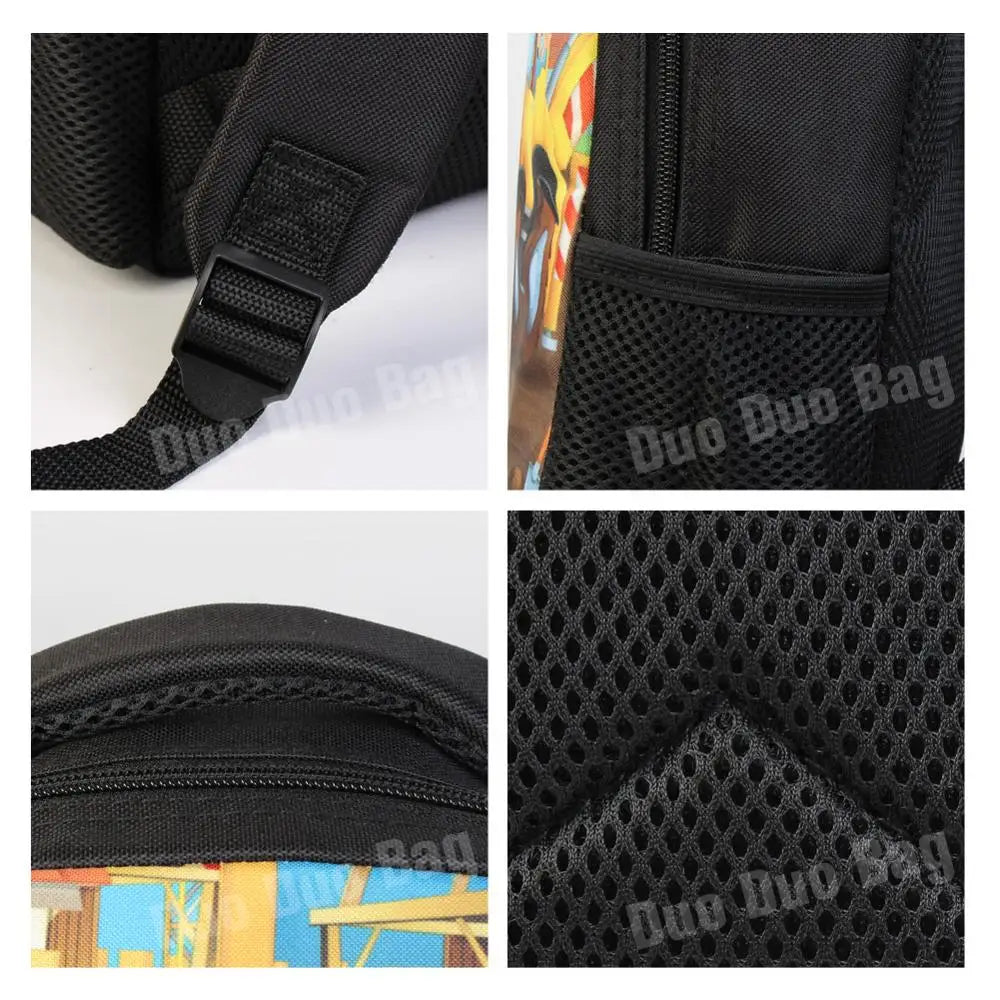 12 Inch Music Violin School Bag Kids Book Bag for Boys and Girls