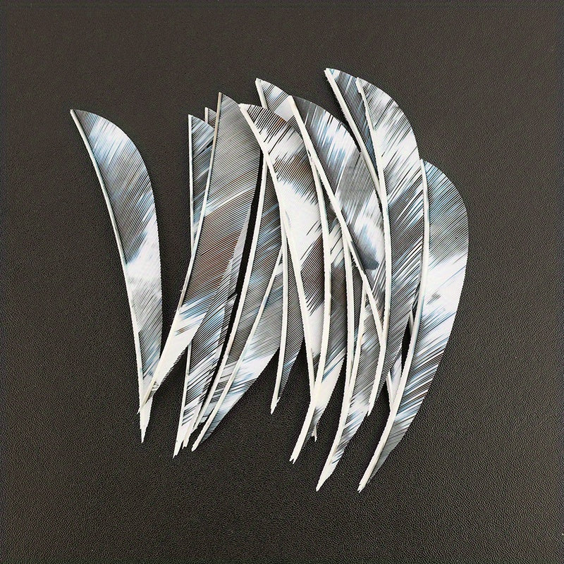 50pcs Turkey Feathers Fletchings 10 12 7 Cm Archery Arrow Feathers