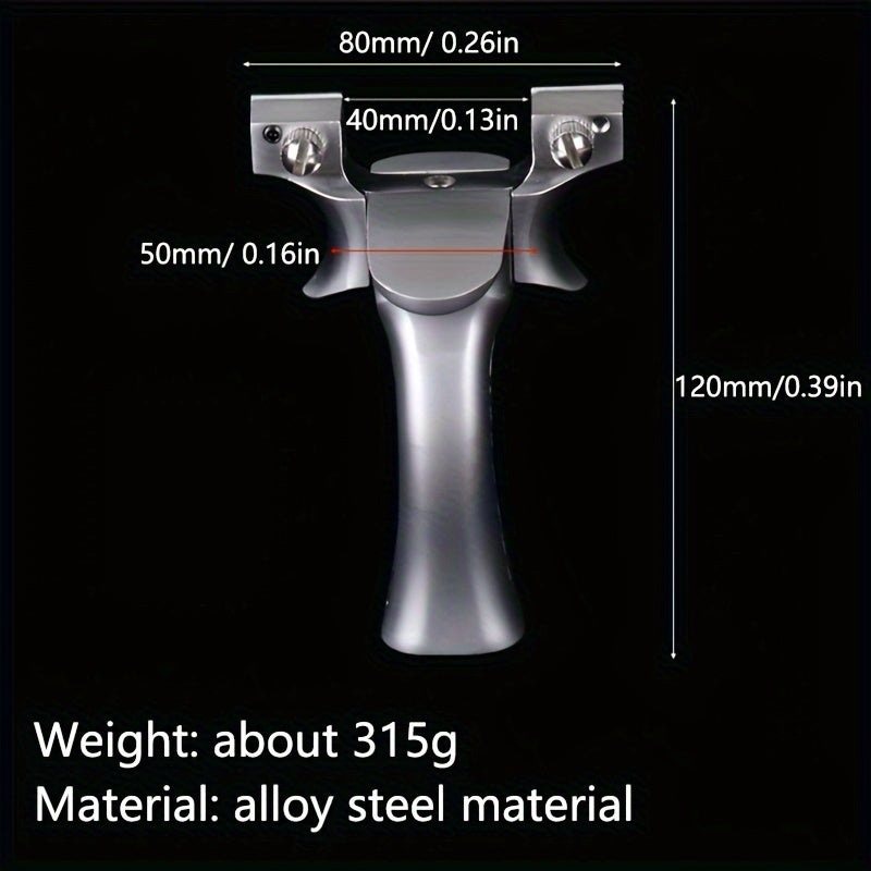 Alloy Slingshot Toy for Outdoor Play and Competition