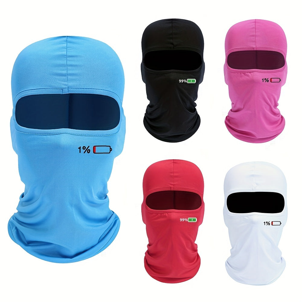 Power Print Balaclava Sports Cycling Mask Men Women