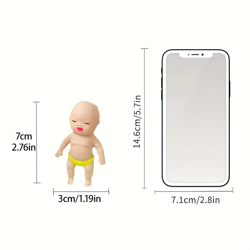 Mini Doll Stress Relief Squeeze Toy Underwear