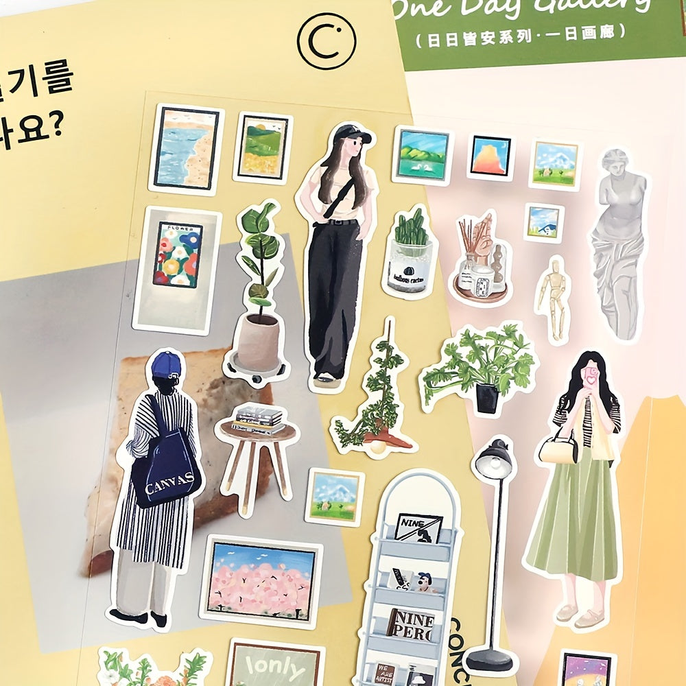 Creative Cartoon Stickers for Scrapbooking DIY Decoration