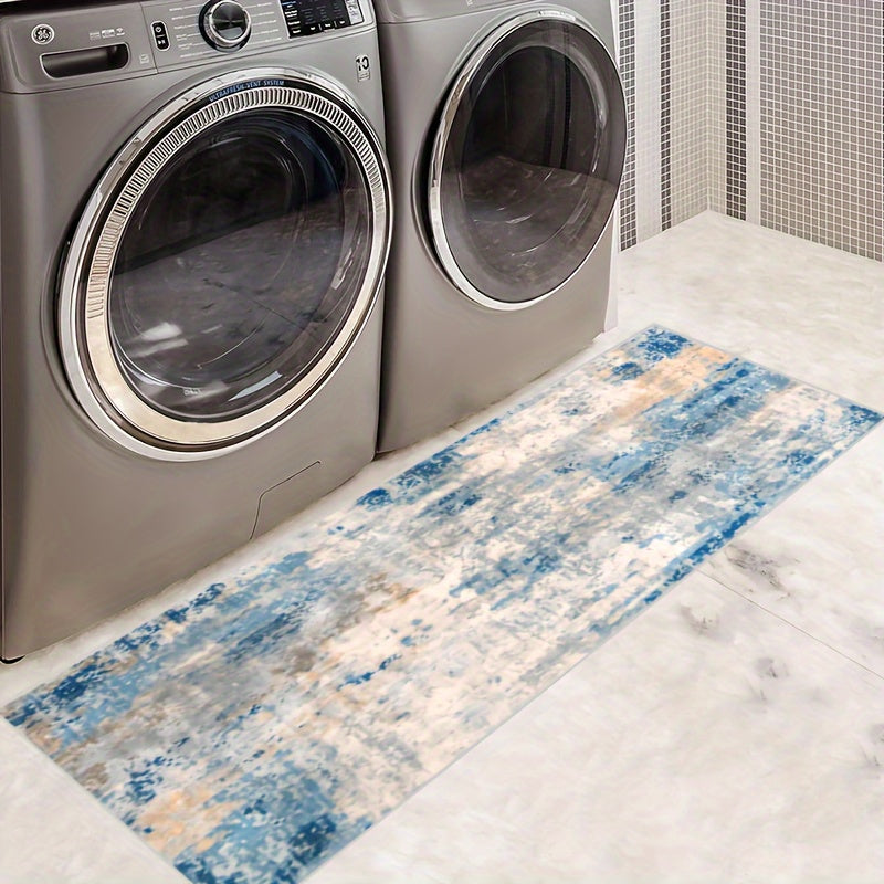Abstract Style Light Rug Anti-skid Washable Carpet