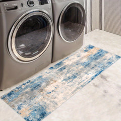 Abstract Style Light Rug Anti-skid Washable Carpet