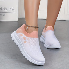 Ombre Soft Thick Bottom Heighten Running Shoes