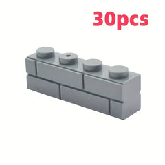 Small Particle Wall Bricks for Military Scenes
