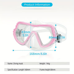 Teenager Waterproof Swimming Goggles Anti-Fog Diving Mask