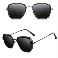 Square Lens Steam Punk Sunglasses