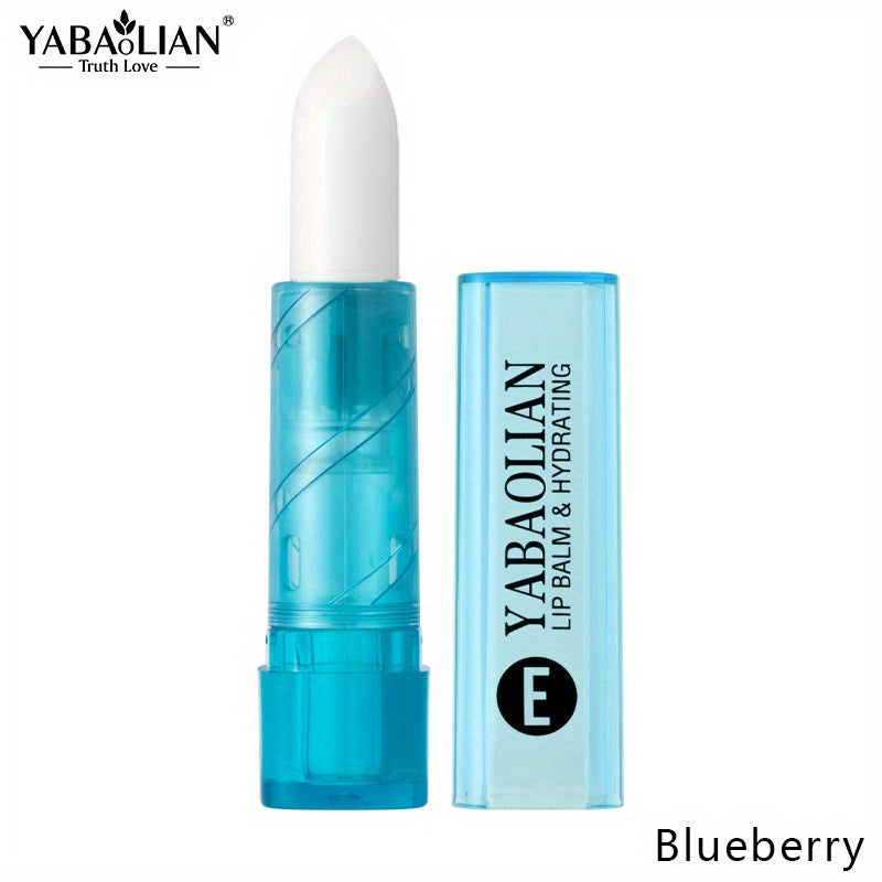 6 Flavors Lip Balm Hydrating & Soothing Long Lasting Effect Lightning Lip Line