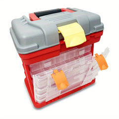 Multifunctional 5 Layer Storage Box Portable Tackle Box Fishing Accessories