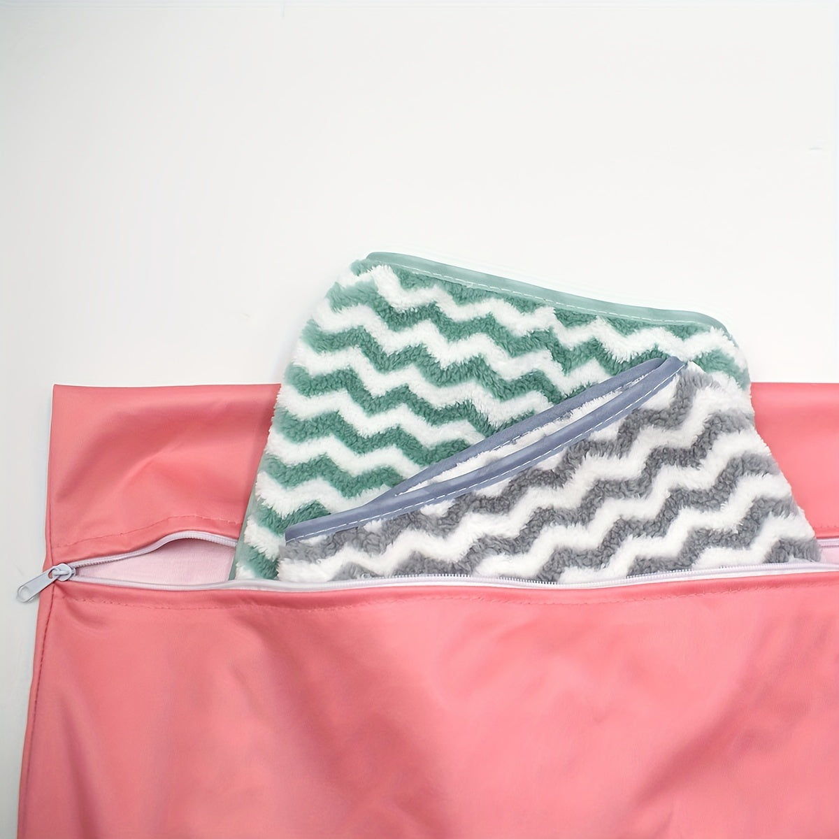2pcs Large Travel Laundry Bag Wet Dry Washable Dirty Clothes Drawstring Bag