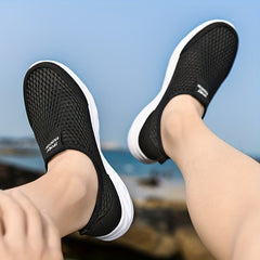 Men's Lightweight Slip-On Casual Shoes for Jogging Hiking Climbing