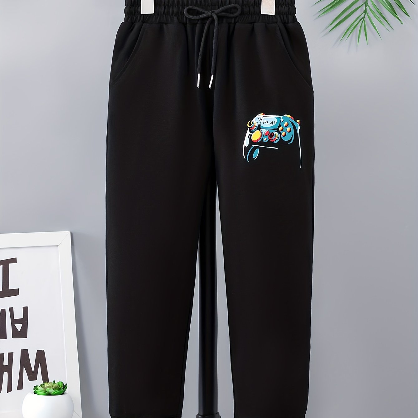Boys Cartoon Printed Sweatpants Kids Stylish Track Pants