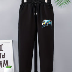 Boys Cartoon Printed Sweatpants Kids Stylish Track Pants