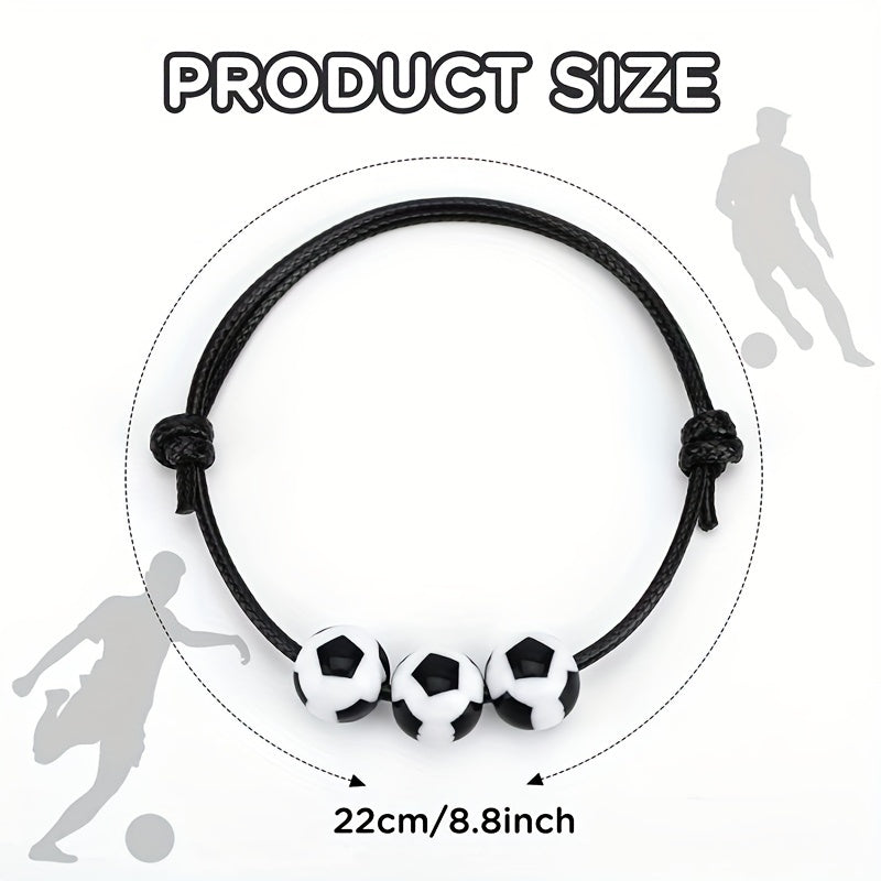 Women's Sports Charm Bracelets - Adjustable Bracelets for Birthday Party