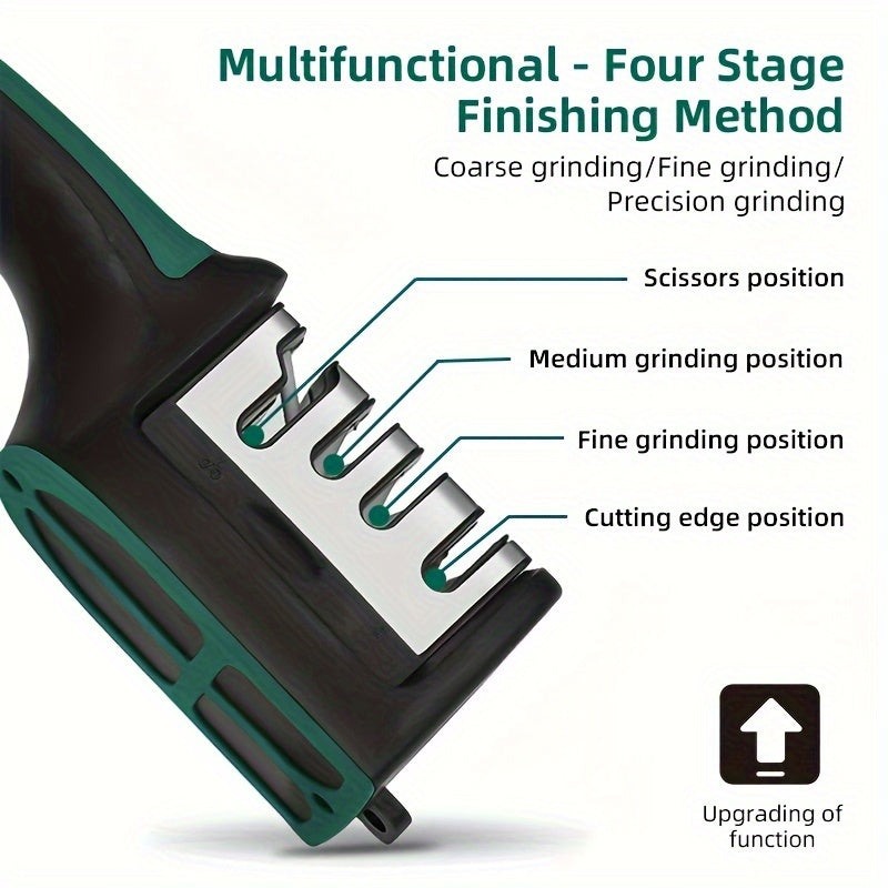 4 Stages Professional Kitchen Knife Sharpener