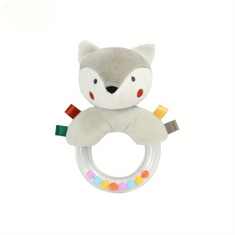 Baby Hand Rattle Grasping Training Plush Toy