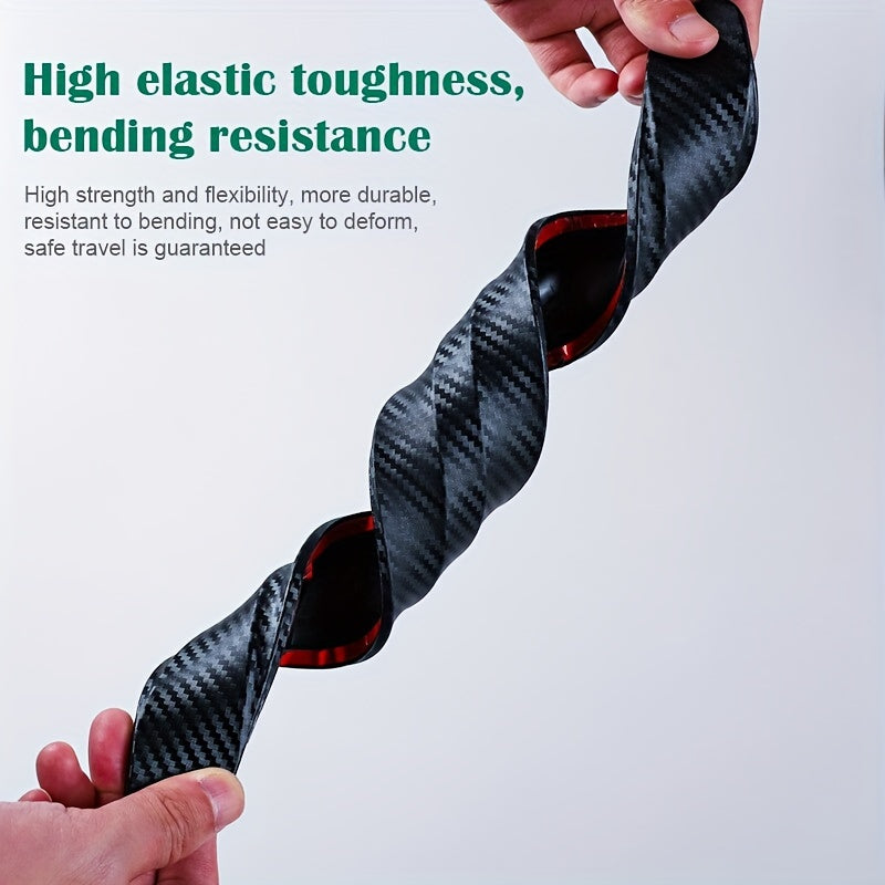 Car Bumpers Anti Collision Strips Carbon Fiber