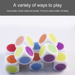 5pcs Multiplayer Dices for Tabletop Board Game Bars Clubs Holiday Gift