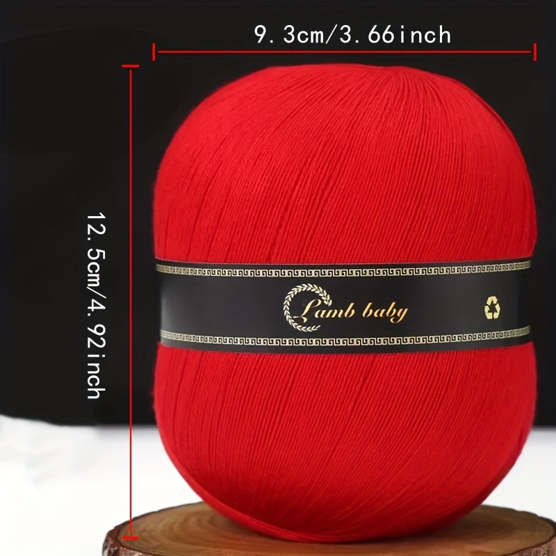 Cake Solid Silk Cotton Yarn Soft Yarn Crocheting Knitting