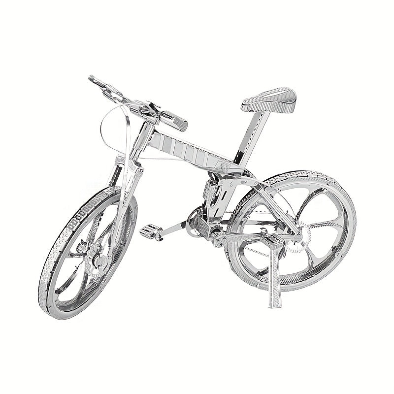 3D Metal Mountain Bike DIY Assembly Model Toy