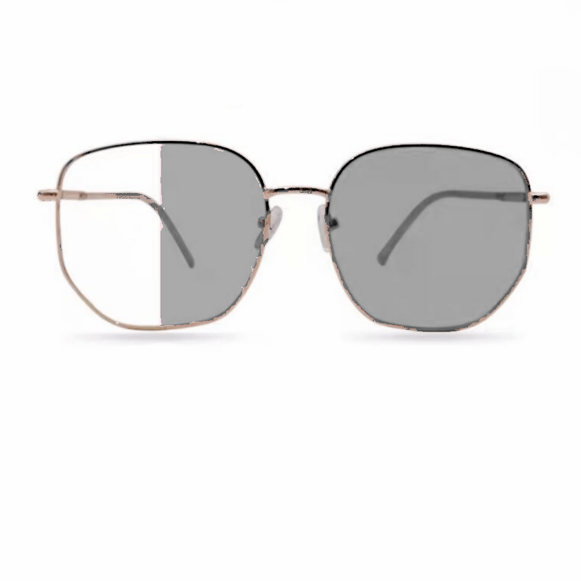 Men's Ultralight Myopia Glasses Square Frame Anti Light Goggles