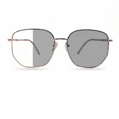 Men's Ultralight Myopia Glasses Square Frame Anti Light Goggles