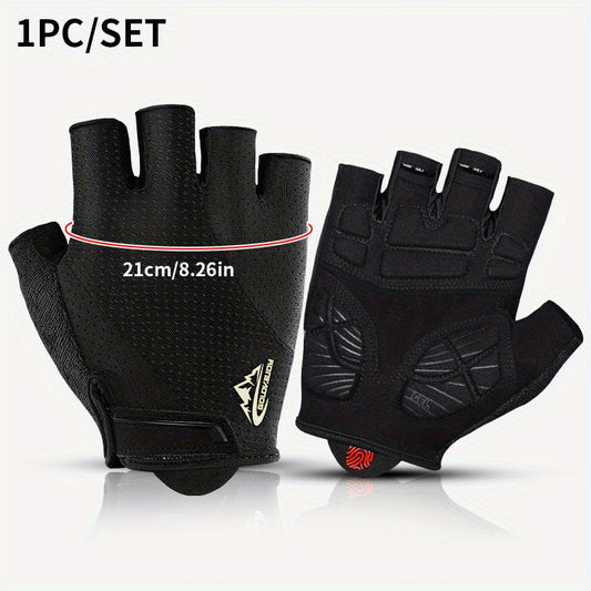 Half finger Cycling Gloves for Men and Women Shock Absorption Anti-slip