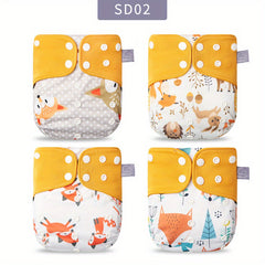 Elinfant Waterproof Washable Cloth Diapers